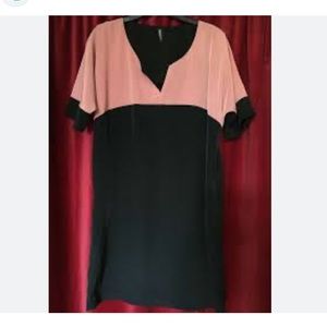 NAF NAF Paris Black and pink dress Size 36 (8 US)